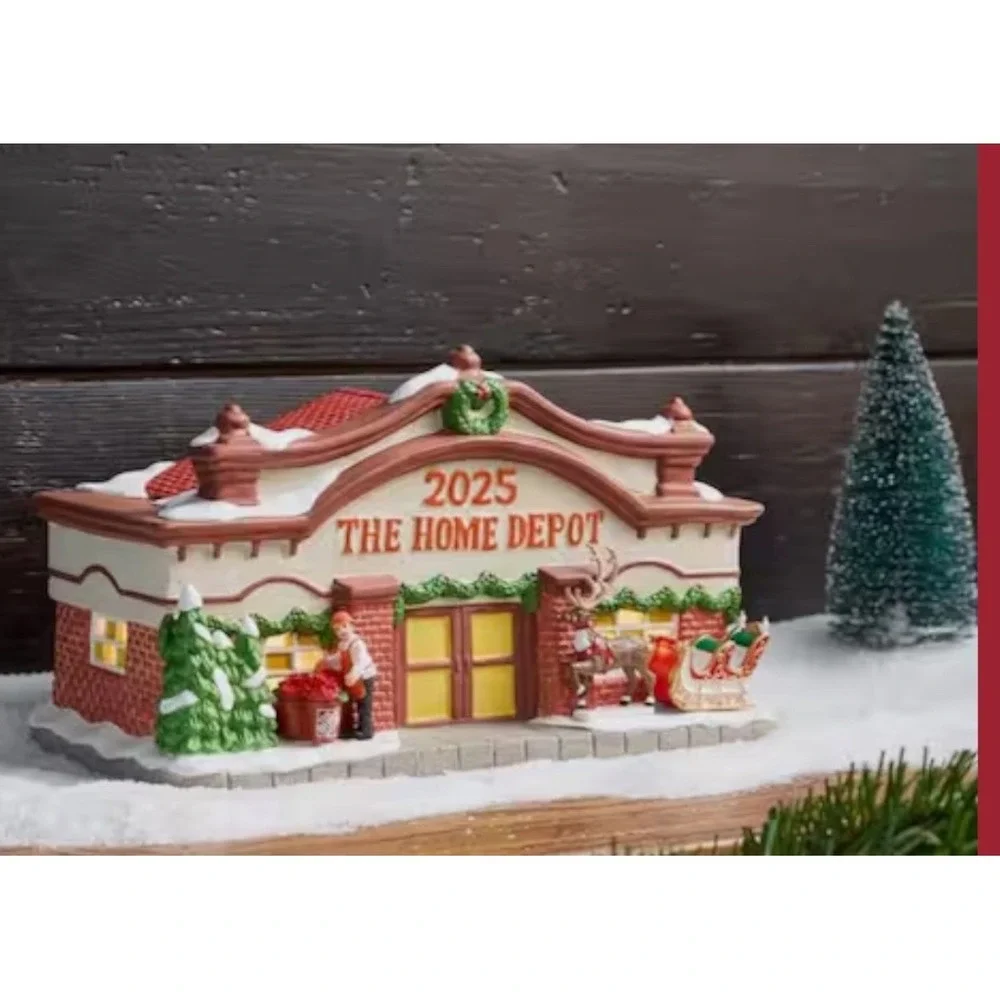 2025 Home Depot Christmas Village House Lighted Accents Home Accents‎ Holiday